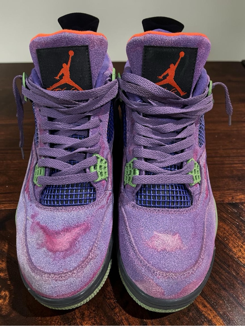 Air Jordan 4 Retro Canyon Purple Women’s Sneakers Size 11